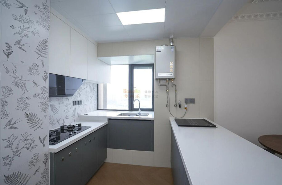 【實(shí)景案例】高埗天鵝堡：開(kāi)放式廚房+中島臺(tái)，空間感翻倍